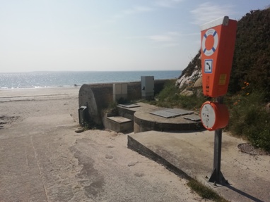 borne d'appel d'urgence LE CONQUET